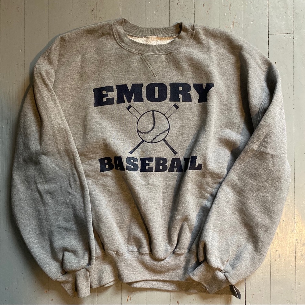 Emory baseball sweatshirt